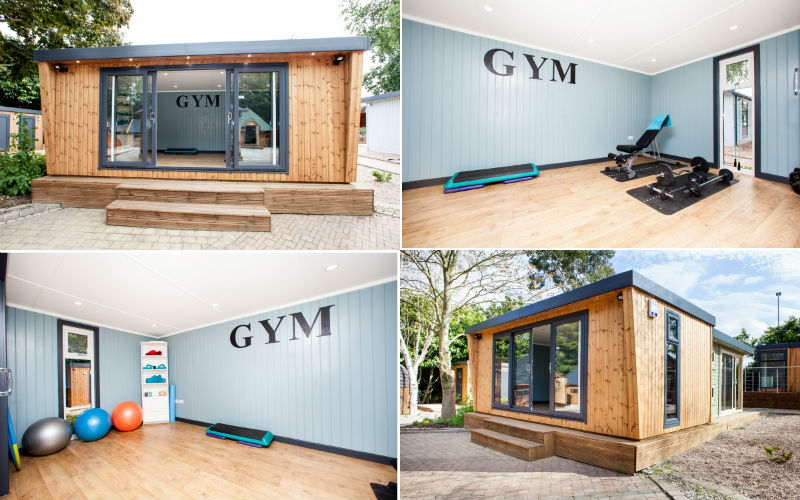Home Office Gym Wooden Garden Room Cabin Master UK 