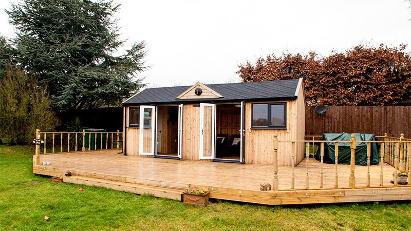 Garden rooms for listed buildings - Cabin Master UK